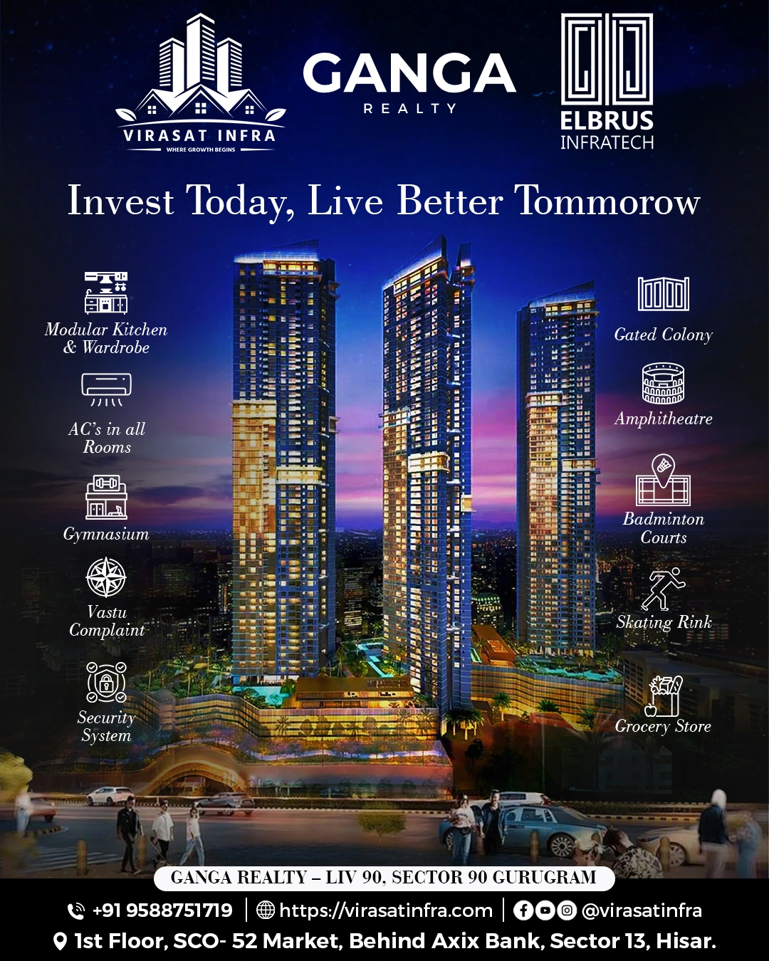 LIV 90 by Ganga Realty